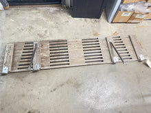 Vintage Teak Swim Platform 71" x 17" w/Foldup Step and Mounting Brackets - Used