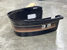 Mercury 60769 Trim Cover - 35 hp - Brown Stripe - Used