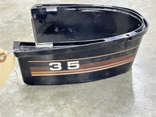 Mercury 60769 Trim Cover - 35 hp - Brown Stripe - Used