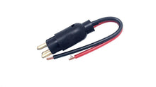 Marlan 5010-02-2 W/YB Trolling Motor Plug 10 Gauge 12 Volt 2 Wire