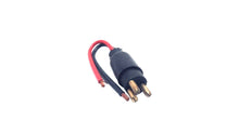 Marlan 5010-02-2 W/YB Trolling Motor Plug 10 Gauge 12 Volt 2 Wire