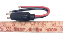 Marlan 5010-02-2 W/YB Trolling Motor Plug 10 Gauge 12 Volt 2 Wire