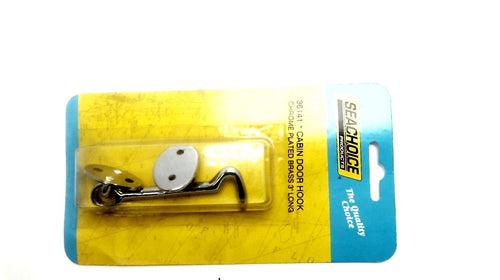 Seachoice 36141 Cabin Door Hook- Chrome Plated Brass - 3