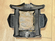 Mercury 5642A13 Front Cover/Faceplate/Medallion & 56948 Knob (White Logo) - Used