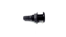 Thru-Hull 3/4" Fitting w/Barbed End - Black (GLM)