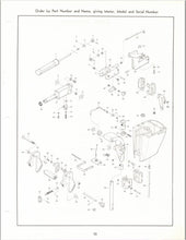 1971 Chrysler 9.9 HP 92HD 93HD 92BD 93BD Parts Catalog - Used