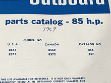 1968 Chrysler 85 HP 8561 8562 8571 8572 Parts Catalog - Used