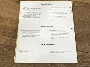 1969 Chrysler 85HP 856HA 857HA 856BA 857BA Parts Catalog