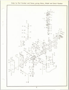 1971 Chrysler 85 HP 856HD 857HD 856BD 857BD Parts Catalog - Used