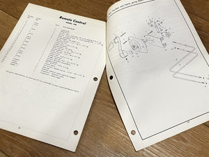 1968 Chrysler 70 HP 7061 7062 7071 7072 Parts Catalog