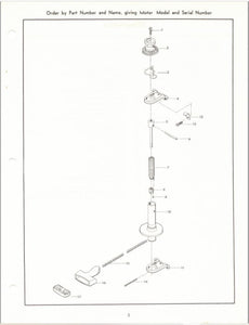 1972 Chrysler 6 HP 62HD 63HD 62BD 63BD Parts Catalog