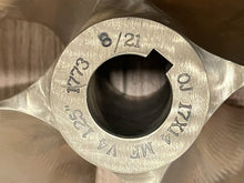 OJ Props 1773 4-Blade Nibral Rebuilt Propeller 17x14 LH 1.25 Bore .105 Cup