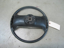 Steering Wheel - Black Molded Plastic 14" - No Center Cover - Used