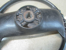 Steering Wheel - Black Molded Plastic 14" - No Center Cover - Used