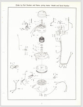 1972 Chrysler 12.9 HP 124HD 125HD 124BD 125BD Parts Catalog