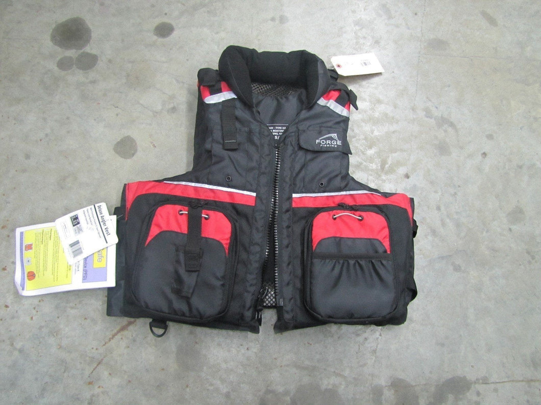 Forge Fishing 357132 SM Deluxe Angler Vest - Small/Medium - Type III (MC)