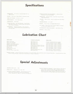 1971 Chrysler 12.9 HP 124HC 125HC 124B 125BC Parts Catalog