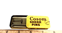 Cosom # 1 Pkg of 5 Shear Pins 2 Cotter Pins w/Tin - 1 7/64" x 13/16"