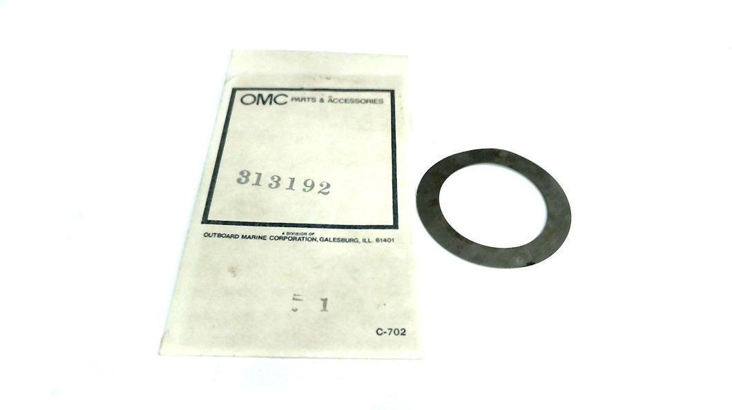 Johnson Evinrude OMC 313192 Shim