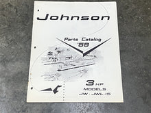 1959 Johnson 3 HP JW-15 JWL-15 Parts Catalog