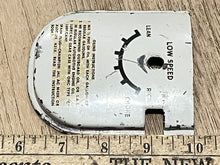 Johnson Evinrude OMC 309348 Carburetor Face Plate/Control Panel - Used