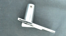 Vintage Chrome Pole Light Socket/Mounting Base