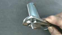 Vintage Chrome Pole Light Socket/Mounting Base