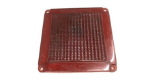 Wesbar 30-003 Red Square Replacement Lens 4 1/2"