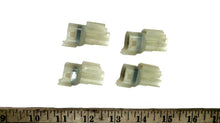 Set of 4 HM 090 Male Locking Connector - 4 Pin - Waterproof - Natural
