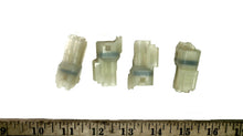 Set of 4 HM 090 Male Locking Connector - 4 Pin - Waterproof - Natural