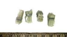 Set of 4 HM 090 Male Locking Connector - 4 Pin - Waterproof - Natural