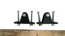 Pair of Black Deck Hinges w/Mounting Bolts