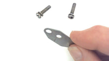Yamaha 61A-82588-01-00 Plate 97885-04016-00 Screws - Used