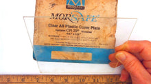 MorSafe CR-39 Monomer All Plastic Cover Plate/Lens 4 1/2" x 5 1/4"