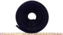 Eagle Aluminum V-744 Black Vinyl Rub Rail Insert 1" x 1/2" - 10 FT