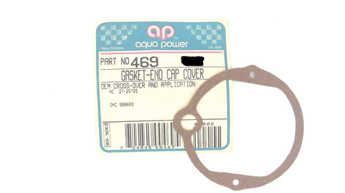 Aqua Power 469 End Cap Cover Gasket for Mercury 27-25725 OMC 508669