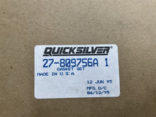 Mercury 27-809756A1 Gasket Set