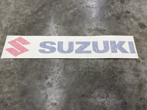 Suzuki 99950-19245-LRG Logo Decal 20 1/2" x 4" (GLM)