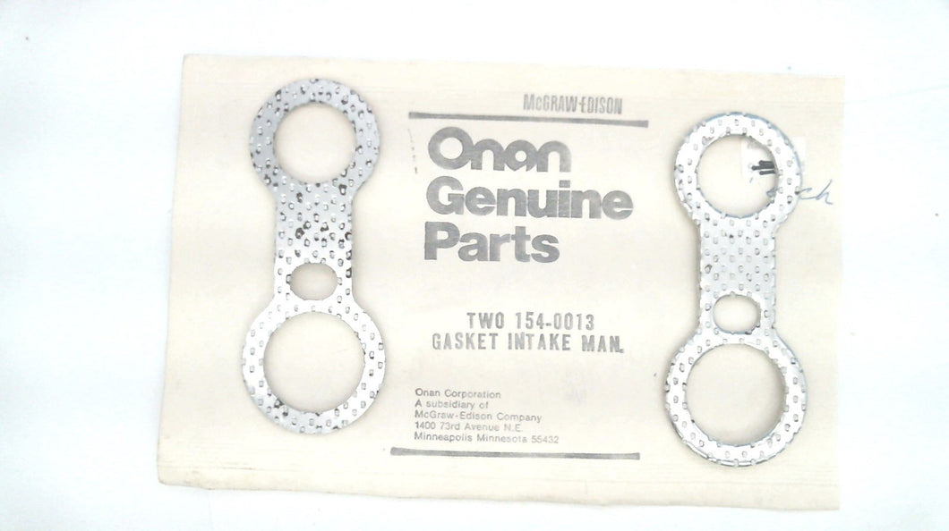 Onan 154-0013 Intake Manifold Gasket - Pkg of 2 (GLM)