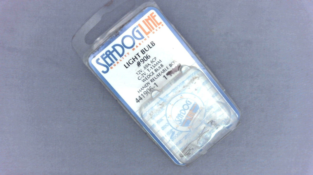 Sea-Dog 441906-1 Light Bulb # 906 12V T-15MM - Single Bulb Only – Pine ...