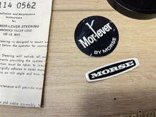 Morse B63053 Hub Cover B63052 Trim Plate & Decals for Mor-Lever Control