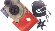 Johnson Evinrude OMC 390770 439077 Water Pump Kit With Housing-Wedge Style Key