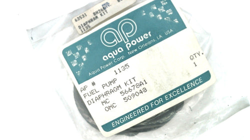 Aqua Power 1135 Fuel Pump Diaphragm Kit for Mercury 56678A1