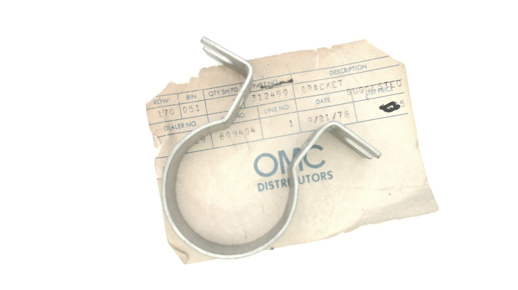 Johnson Evinrude OMC 312490 Shift Shaft Bracket