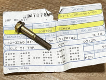 Johnson Evinrude OMC 308728 Screw