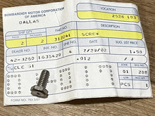 Johnson Evinrude OMC 312241 Screw