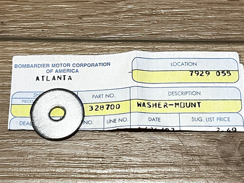 Johnson Evinrude OMC 328700 Large Mount Washer