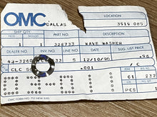 Johnson Evinrude OMC 328733 Spring Washer