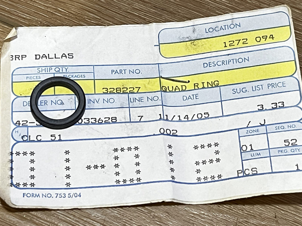 Johnson Evinrude OMC 328227 Quad Ring