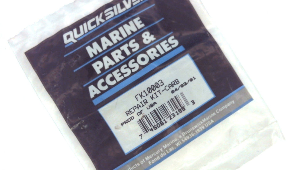 Mercury Force FK10003 Carb Repair Kit